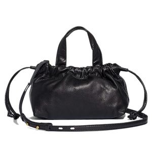 NWT Madewell Piazza Mini Cross Body Bag Black